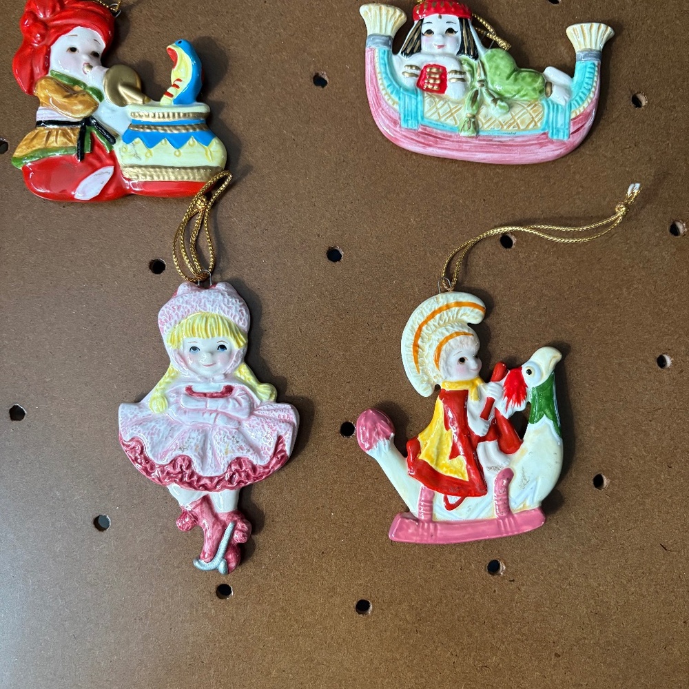 Disney Its a Small World ornaments